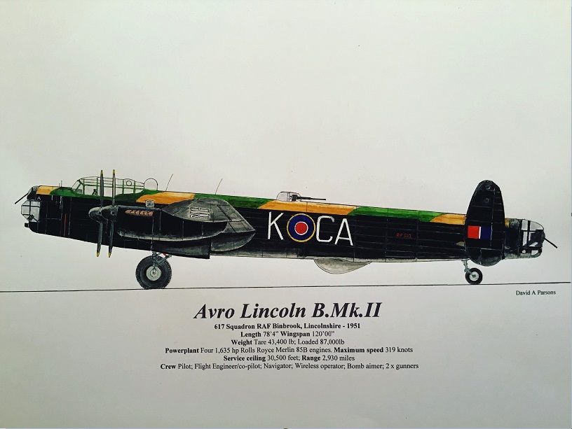Avro Lincoln 617 Sqn Profile 1